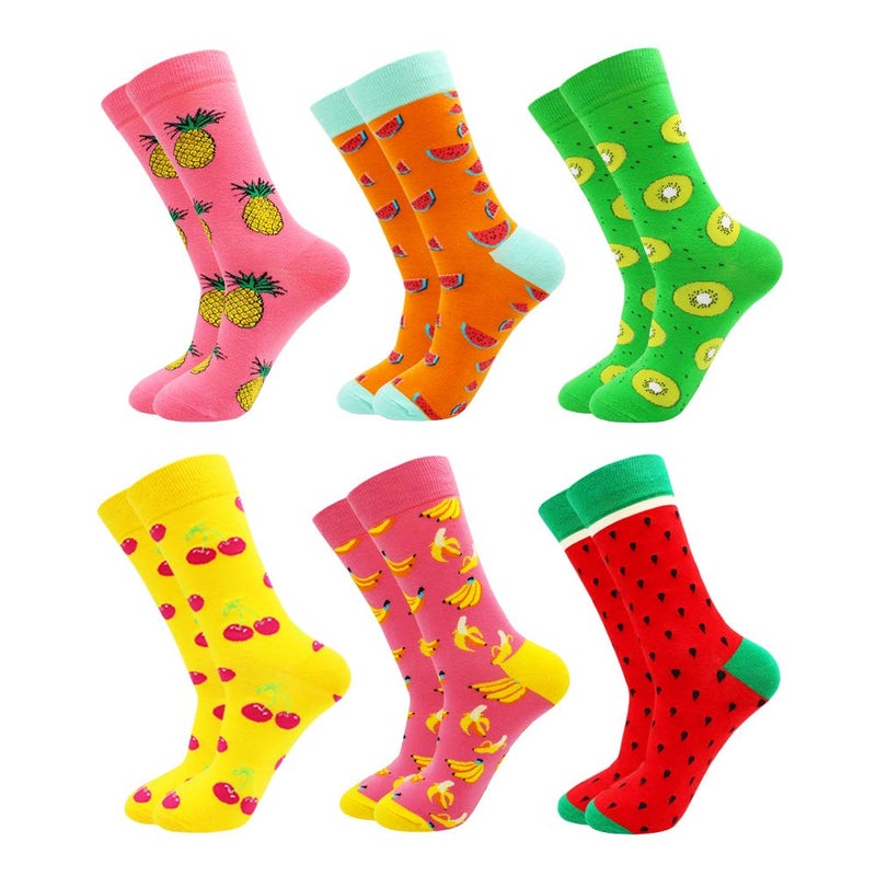 TOEJYJ Women Fun Socksï¼Œ Colorful Crazy Cool Funny Socksï¼Œ Pattern Funky Novelty Socks Size 9-11 - Image 1