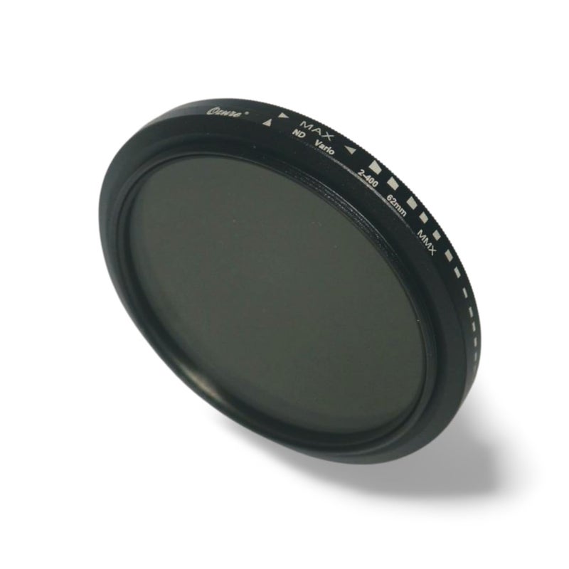 Ozure 62mm Variable ND Filter (ND2 to ND400) | Neutral Density Lens Filter for DSLR & Mirrorless Cameras | Ideal for Long Exposure & Video - Image 2