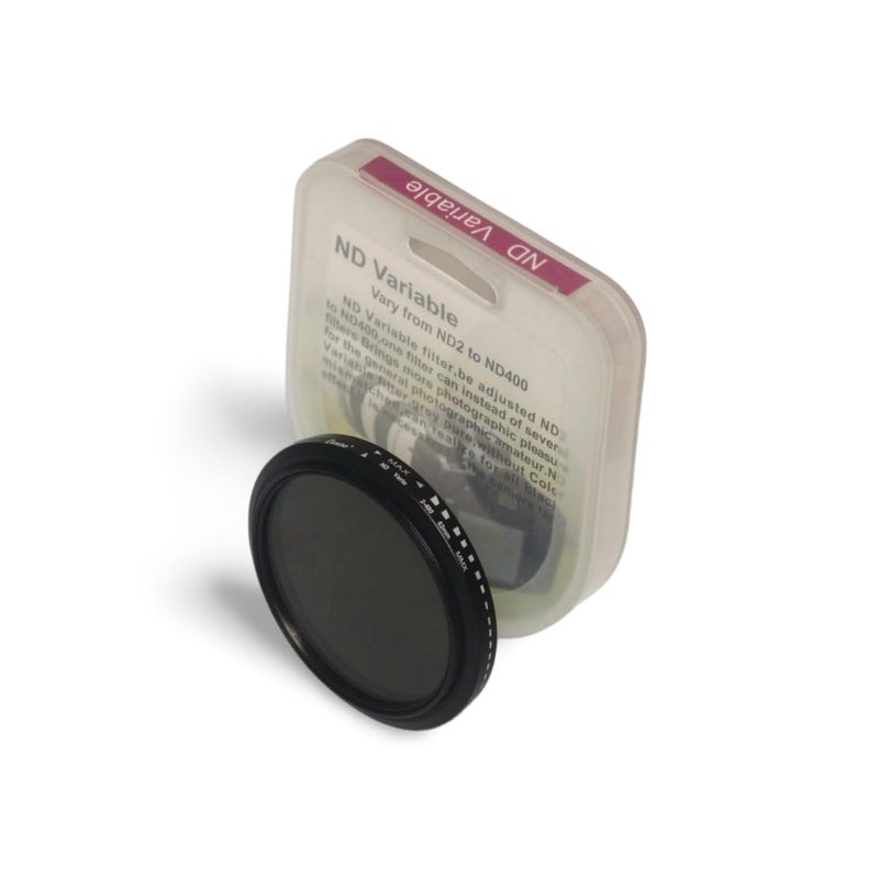 Ozure 62mm Variable ND Filter (ND2 to ND400) | Neutral Density Lens Filter for DSLR & Mirrorless Cameras | Ideal for Long Exposure & Video - Image 5