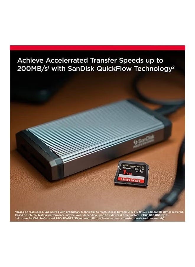 sandisk 1 TB Extreme Pro SD UHS I card for DSLR and mirrorless 4K video, 200MB/s read speed, 140MB/s write speed SDSDXXD-1T00-GN4IN 1 TB - Image 2