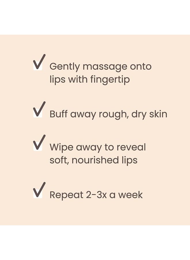 Burt's Bees مقشر شفاه بالعسل، يقشر ويرطب الشفاه الجافة، مع بلورات العسل، استخدمه مع علاج الشفاه المكثف الليلي، عناية طبيعية بالشفاه، 0.25 أونصة. - Image 4