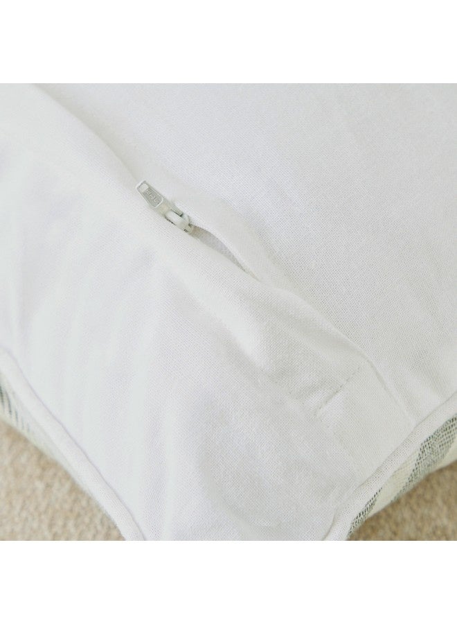 Home Box Artist Verde Yarn Dyed Box Filled Cushion 50 x 50 cm - Image 2