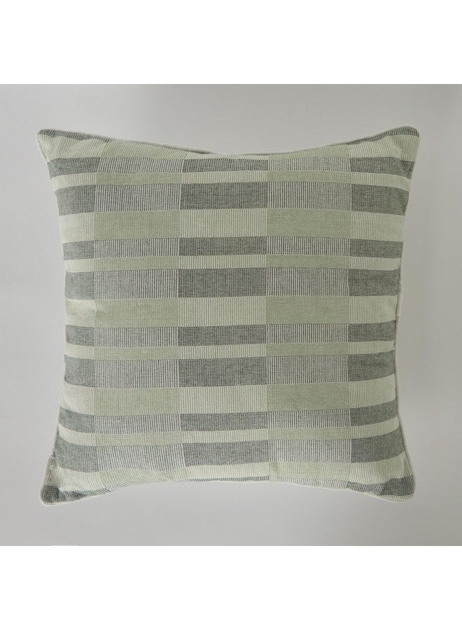 Home Box Artist Verde Yarn Dyed Box Filled Cushion 50 x 50 cm - Image 4