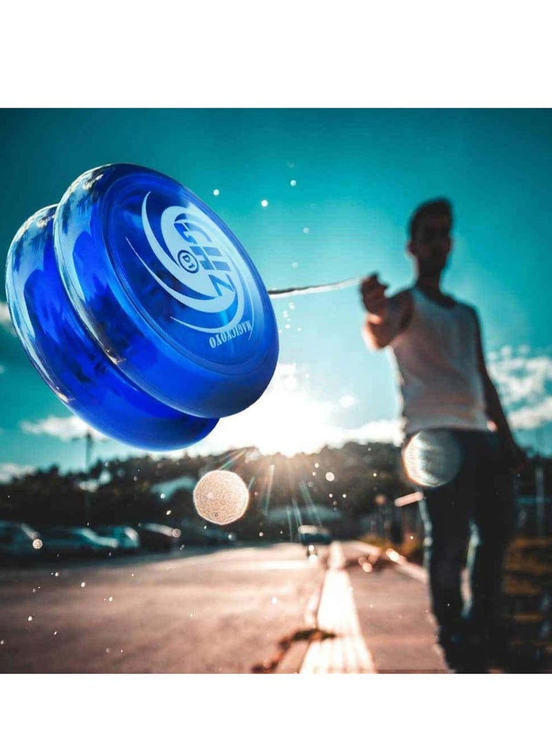 KASTWAVE Responsive Yoyo Starter for Kids Beginner Easy to Play Basic Looping Tricks Blue - Image 2