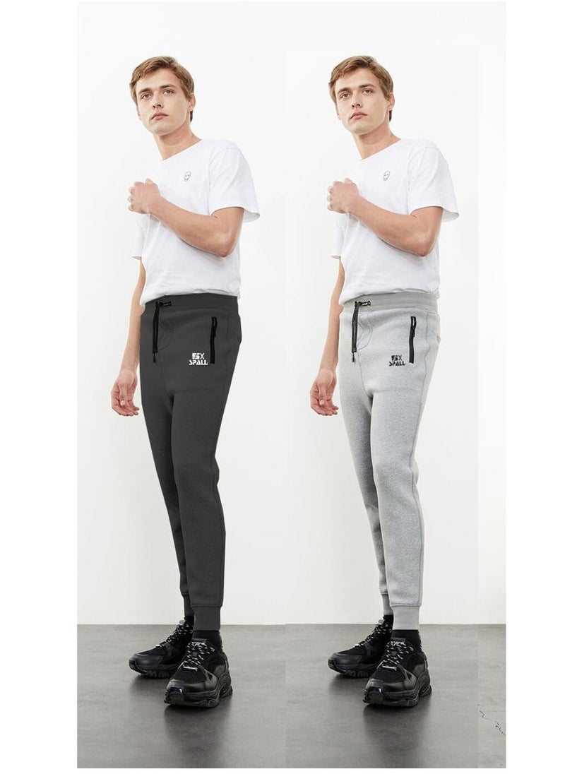 Spall - Spall Men Trouser For Fitness Casual Athletic Fit Gym Workout Outdoor Camping Hiking Sports Fashion Running Perfect For Men - Image 1