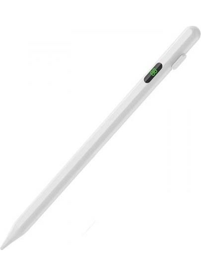 Polham Long Rechargeable Capacitive Stylus Touch Pen, Drawing and Writing Pen Compatible with Apple and Android