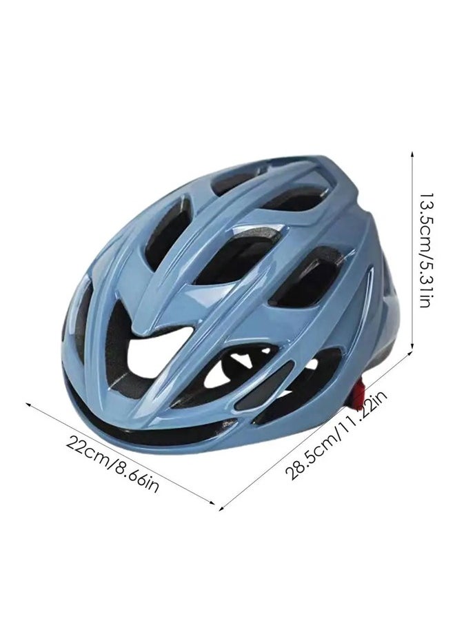 Occuwzz - Cool Blue Road Cycling Helmet Stay Safe and Stylish on Every Ride - Image 1