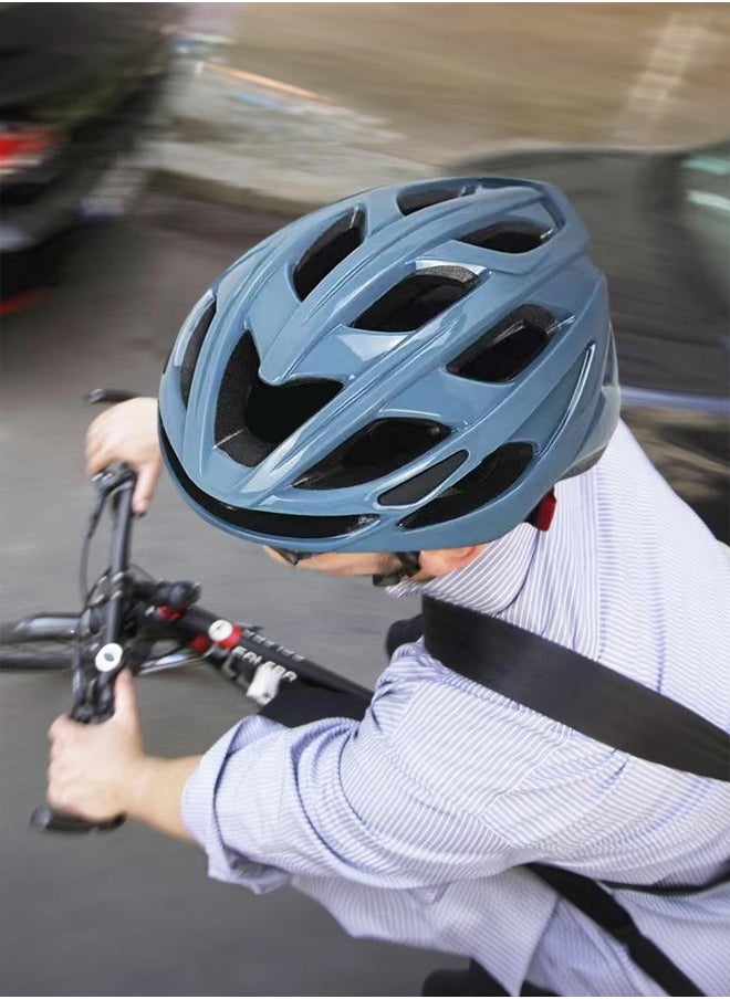 Occuwzz - Cool Blue Road Cycling Helmet Stay Safe and Stylish on Every Ride - Image 1