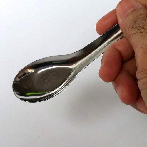Zebra Spoon Pack of 12 Zebra Thai Chinese Asian Stainless Steel Rice Soup Spoons High Quality - Image 2