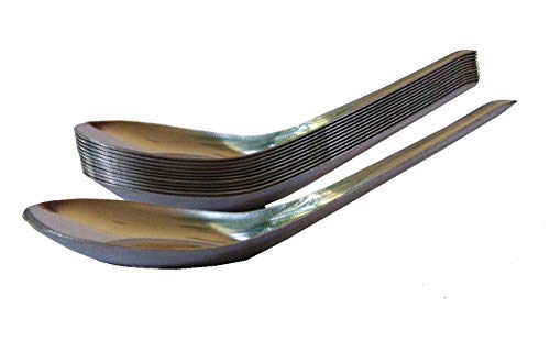 Zebra Spoon Pack of 12 Zebra Thai Chinese Asian Stainless Steel Rice Soup Spoons High Quality - Image 3