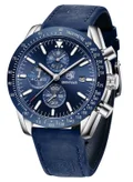 BENYAR BY BENYAR Watch for Men Analog Quartz Chronograph Waterproof Luminous Designer Mens Wrist Watches Business Work Sport Casual Dress Watch with Silicone Strap Elegant Gifts for Men