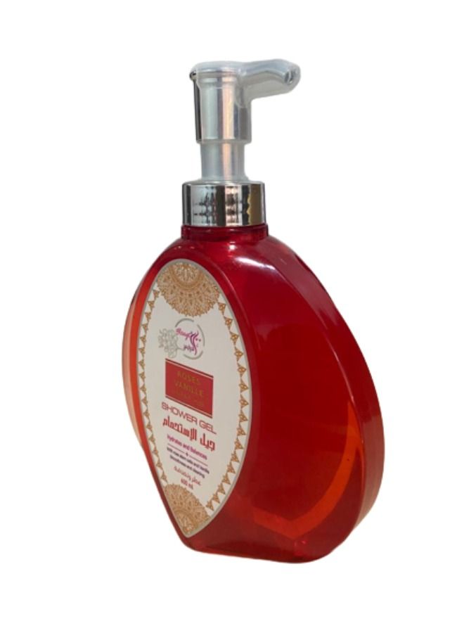 Alarays Shower Gel Rose Vanilla 600ml - Image 2