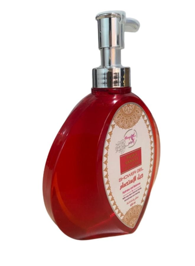 Alarays Shower Gel Rose Vanilla 600ml - Image 3