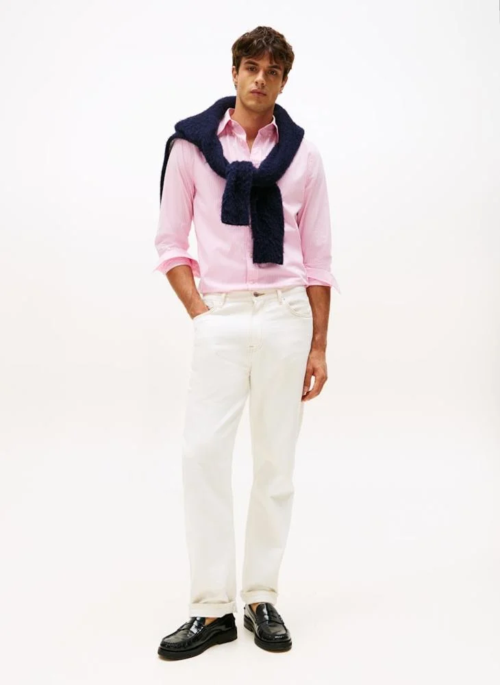 تومي هيلفيغر TH Flex Regular Fit Poplin Shirt