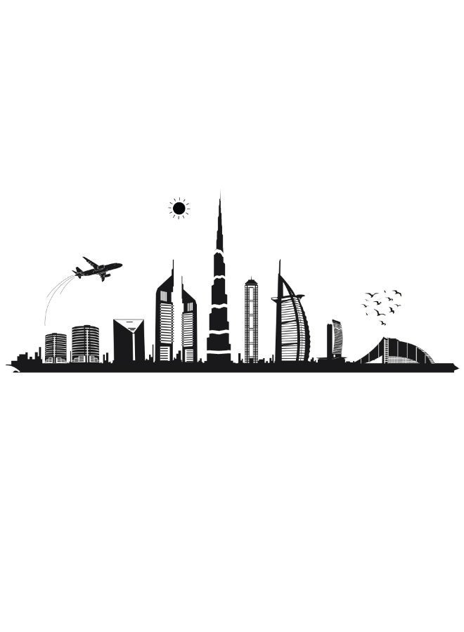 MAXPIX LLC - Dubai Skyline Wall Sticker, Wall Art Sticker for Office, Home, School - Image 4