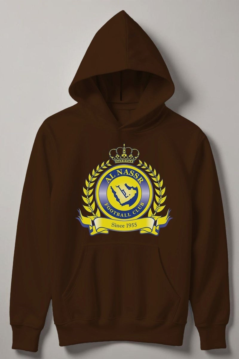 Myada Al Nassr Football Fc 1955 Crest Printed Kids Sweatshirt 23284  - Image 1