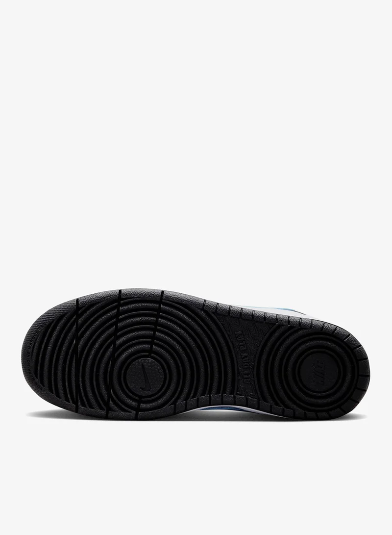 Nike White Kids' Court Borough Mid 2 Shoes  | Best Price UAE
