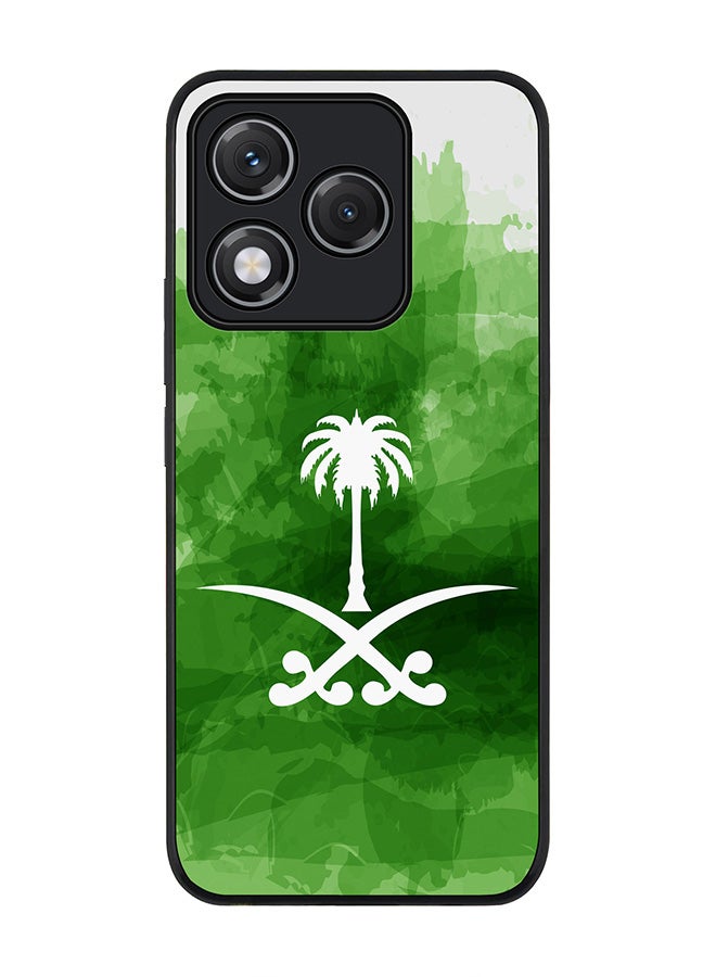 For Honor 400 Lite Case,Slim fit Camera Protection, Shockproof Thin Phone cover  - Saudi Emblem