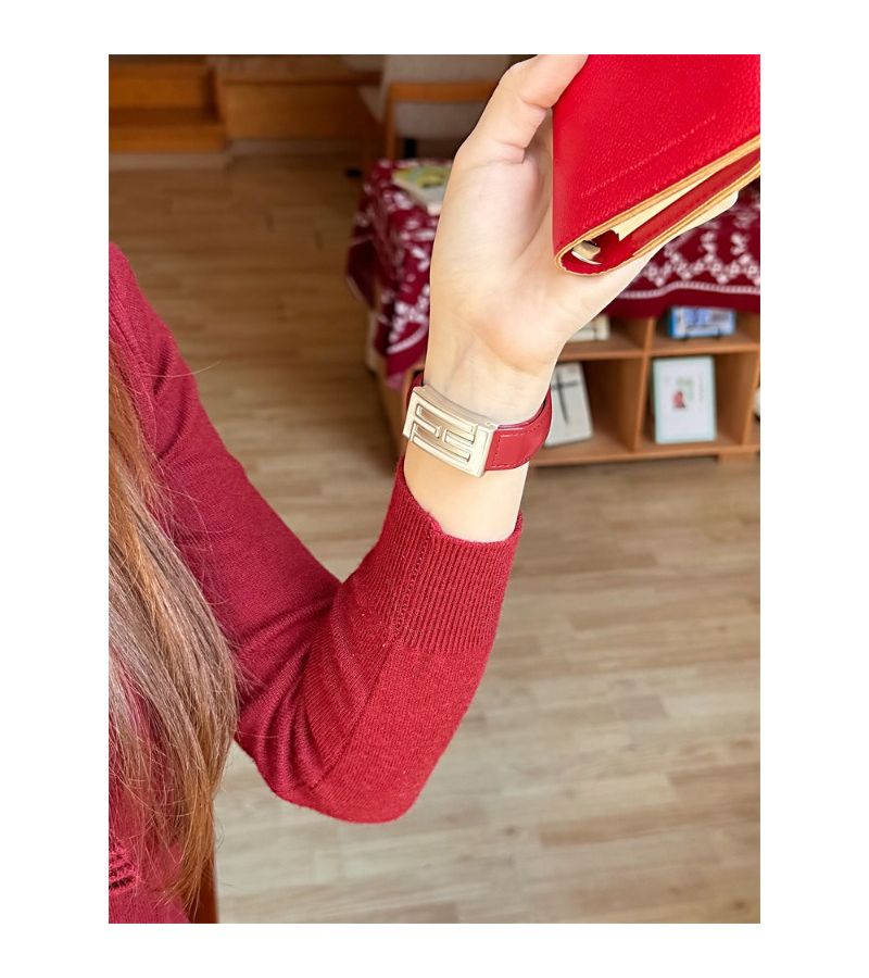 Handmade Minimalist Watch Band For Apple Watch 38mm to 49mm Star Color - Image 5