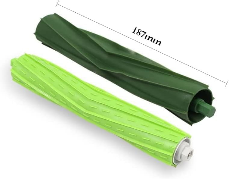 GIBTOOL Replacement Rubber Roller Brushes Compatible for iRobot Roomba E & I & J Series (2 Set Roller Brushes) - Image 3