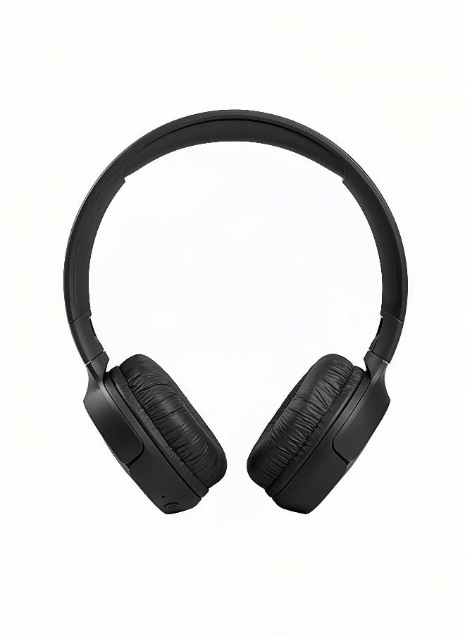جي بي إل سماعات رأس لاسلكية Tune 510Bt فوق الأذن - صوت جهير نقي - بطارية تدوم 40 ساعة - شحن سريع - منفذ USB من النوع C سريع - قابلة للطي - لون أسود - Image 3