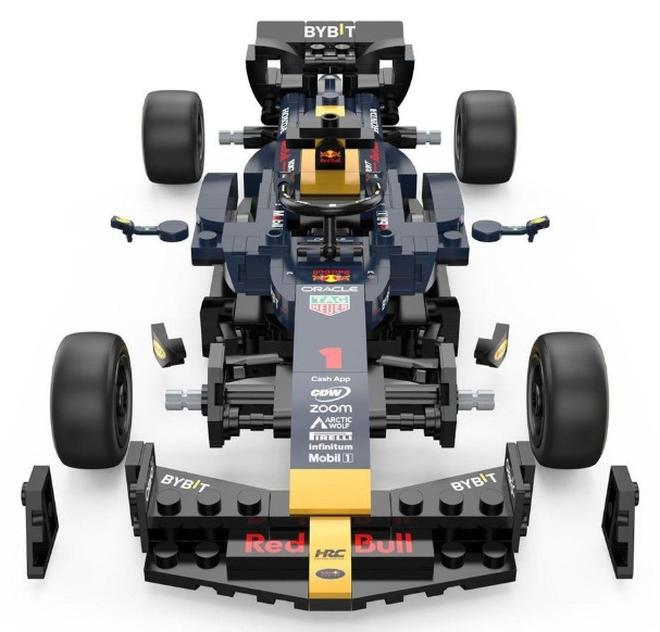 راستار طقم بناء سيارة أوراكل ريد بُل ريسينغ RB19 1:24 333 قطعة - 92500 - Image 1