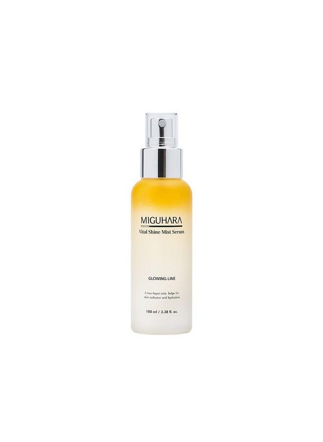MIGUHARA MIGUHARA Vital Shine Mist Serum | Korean Skincare Hydrating Mist (100ml/3.38 fl. oz.)  - Image 1