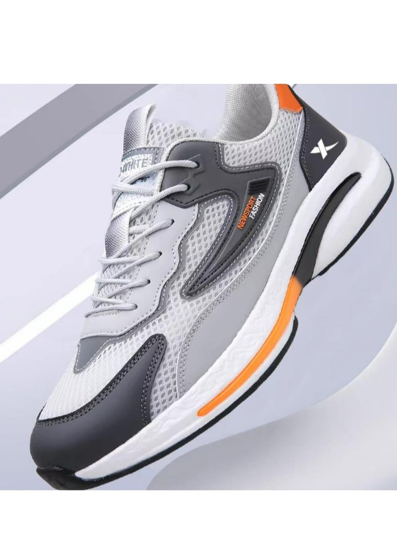 XTEP - Men's Mesh Ultra Light Carbon Plate Shock-Absorbing Racing Running Shoes - Image 1