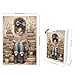 Ulord Great Jigsaw Puzzles for Adults 300 Pieces Cute Girl Reading Books Puzzles for Adults Toys Gift Family Decoration Kids Puzzle - Image 4