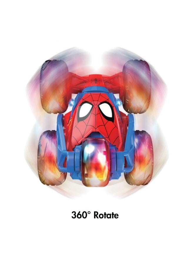 MARVEL Spider Man 5 Wheel Storm Spinner | 360 Degree Rotation | 2.4 GHz Frequency | Full Function | Age 3+ - Image 3