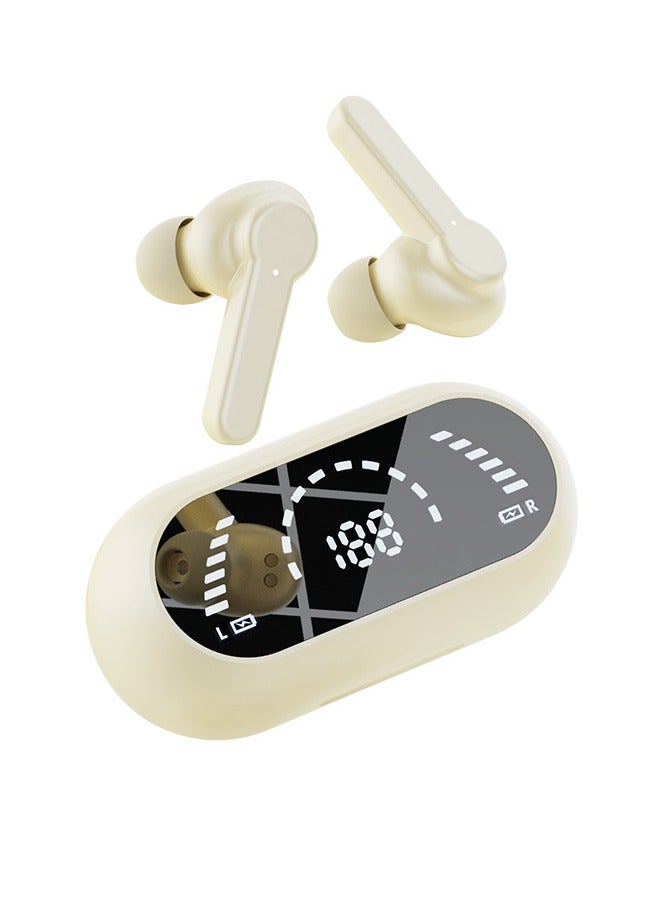 Icool X65 Wireless Bluetooth Headset - Beige - Image 1