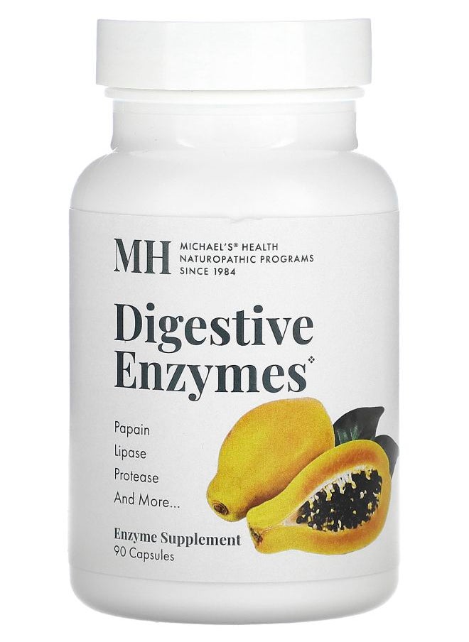 Michael's Naturopathic - Digestive Enzymes 90 Capsules - Image 1