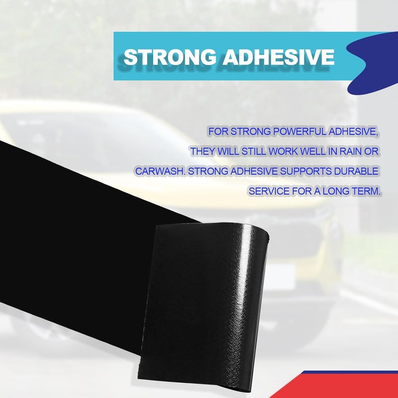 RBOKO 3PCS DIY Carbon Fiber Decals Emblem Kit - Image 4