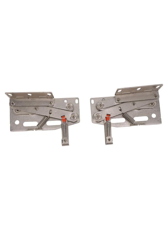 Thoraya Scissor Spring Hinge 45 Degree Cold Rolled Steel Nickel Plating Hydraulic Damping Cabinet Scissor Hinge for Furnitures  - Image 4