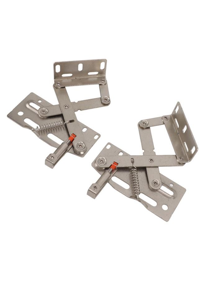 Thoraya Scissor Spring Hinge 45 Degree Cold Rolled Steel Nickel Plating Hydraulic Damping Cabinet Scissor Hinge for Furnitures  - Image 5