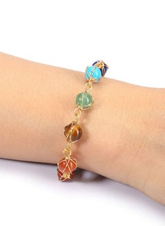 Chakra Bracelets for Women, 8mm Yoga Beaded Bracelets for Boys Girls, Mens Adjustable 7 Chakras Crystals and Healing Stones Bracelets, 14K Gold Wire Wrapped - pzsku/Z422EE141AFABE5044D6EZ/45/_/1680595481/7f5671c6-ed2c-44c7-bde9-704dab44d85e