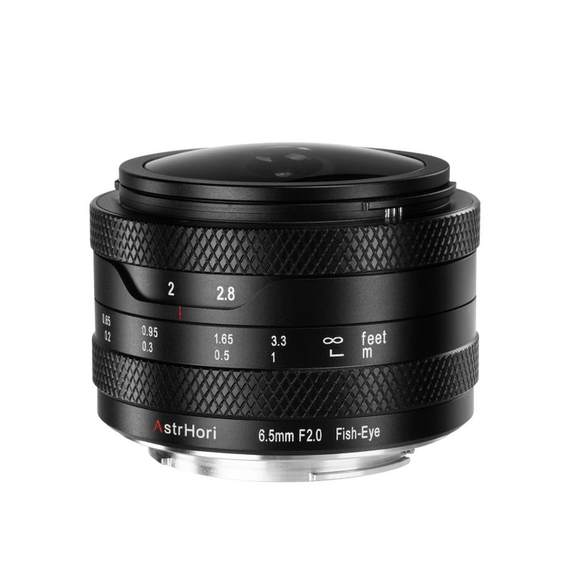 AstrHori 65mm F20 APSC 192 Ultra Wide Circular Fisheye Lens Manual Focus Lens for Sony E Mount Mirrorless Cameras A6000 A6300 A6500 NEX6 NEX7 RX100 A7 A7S A7R II