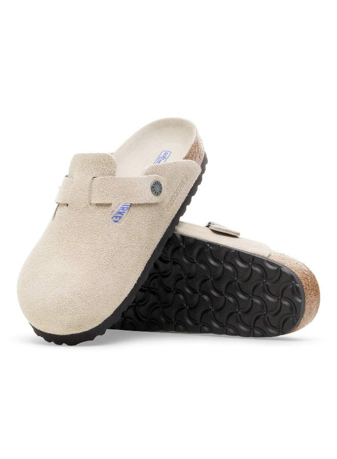 Birkenstock Boston Suede Clogs – Sand | Everyday Casual Comfort - Image 5