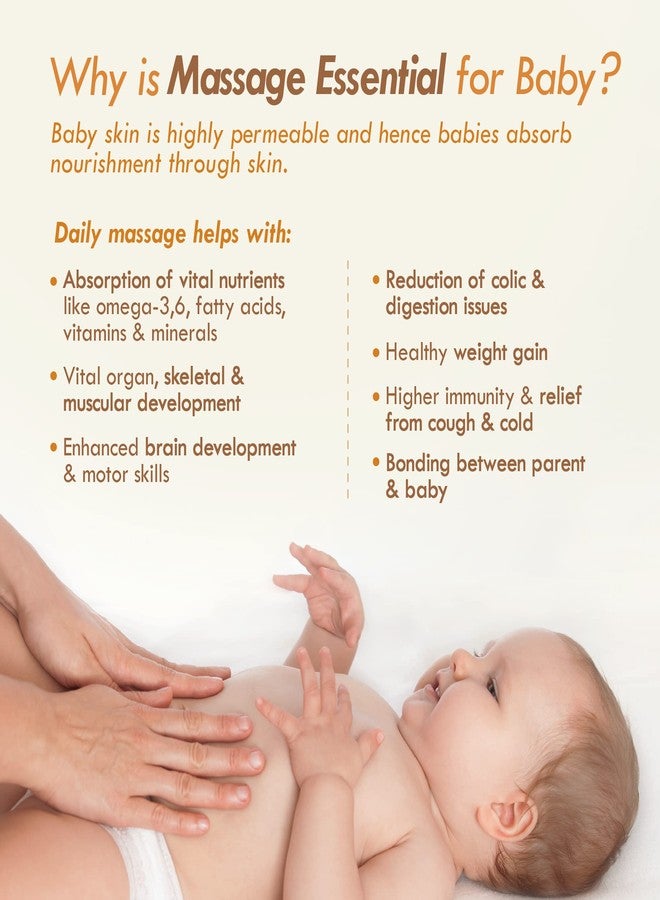 Nat Habit Baby Malai Lotion Almond- Date & Pure Almond Baby Oil Combo for Body Lotion & Moisturizer for Deep Nourishment & Skin Barrier Protection - Image 4