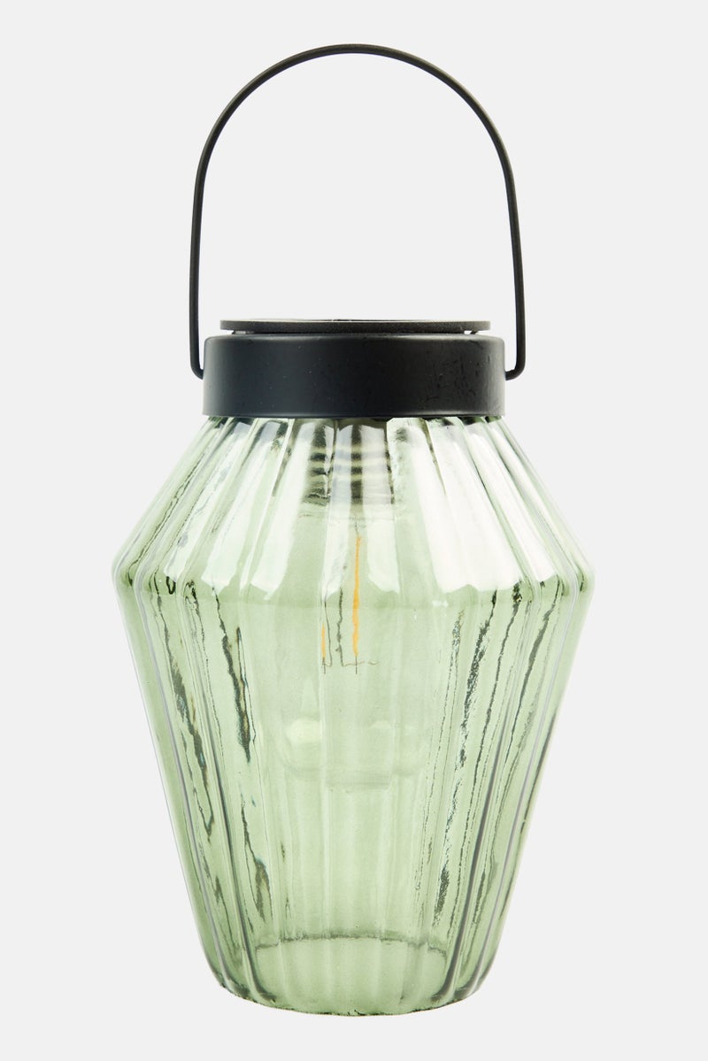 Muy Mucho Solar Bottle 12x12x16 cm, Green  - Image 1