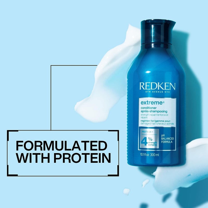 Redken Extreme Conditioner For Damaged Hair  Strengthen  Protect Damaged Hair Infused With Proteins - Image 5