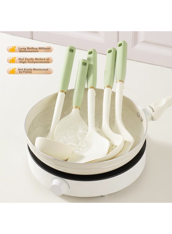 Bayco Bayco Silicone Spatula, Food-grade Non-stick Pan Flat Bottom Frying Pan Specialized Cooking Spatula, Single Pack, Bc3736  - Image 3