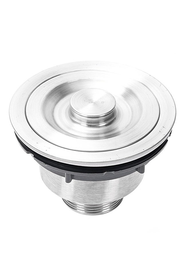 LAWAZIM Stainless Steel Sink Strainer - Anti-Clogging Drain Basket with Removable Filter & Stopper, Easy Clean Basin Waste Assembly, Universal Replacement Fitting for Kitchen & Bathroom Use - Image 3