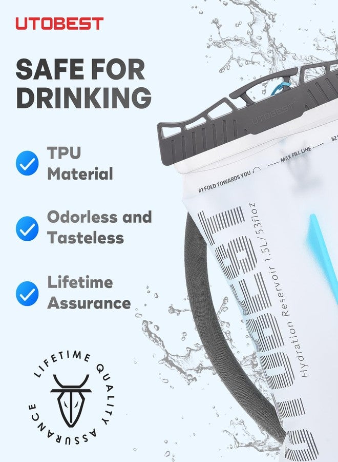 UTOBEST Water Bladder 1.5L Hydration Bladder for Hiking Backpack - Image 2