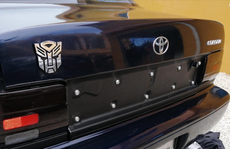 YARAKETA 2 PCS in Set Transformers Emblem - 3" Tall for Car Autobot Sticker Pair Chrome Finish PVC Auto Emblems Transformers Autobot Car Accessories - Image 2