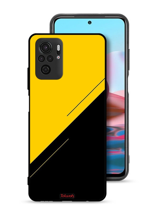 Tolwak Xiaomi Redmi Note 10S Protective Case Cover Pattern - Image 1