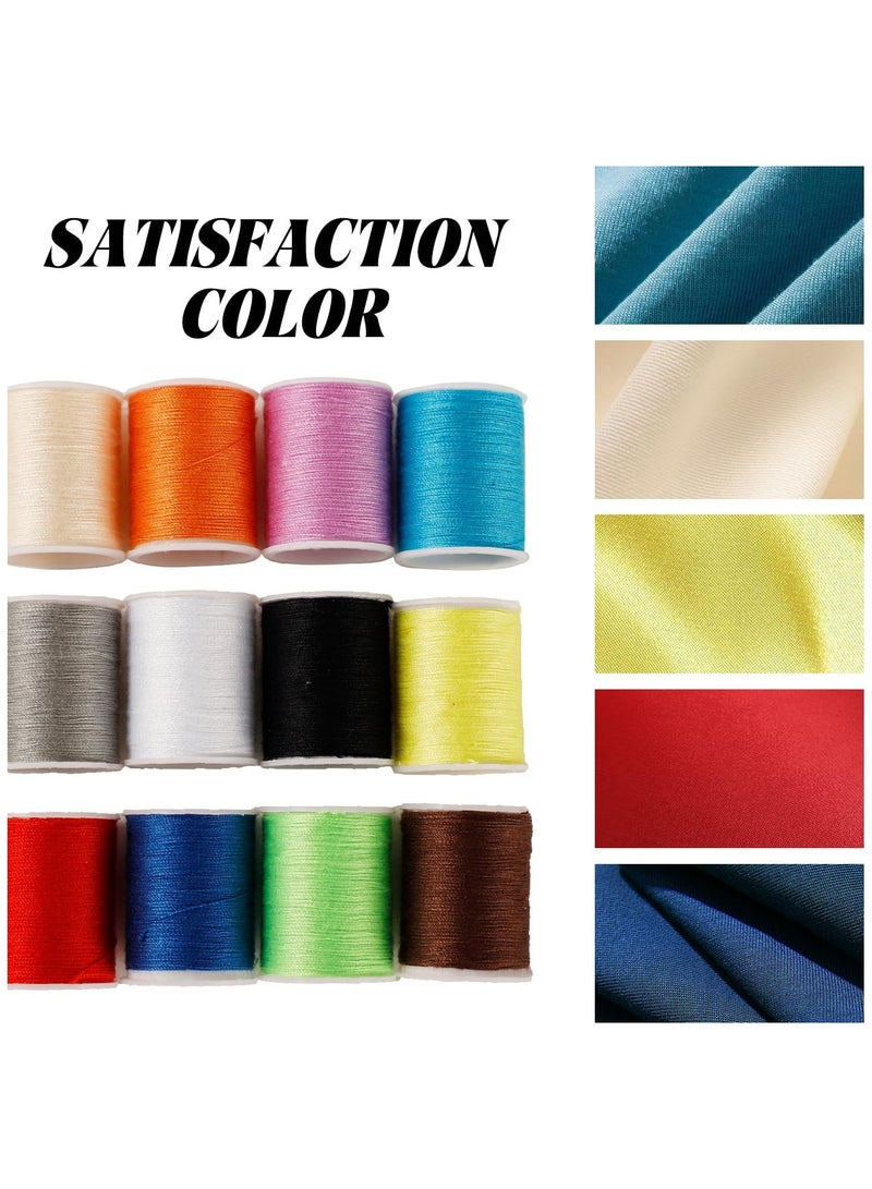 DANIM 46 Piece Sewing Kit  Compact & Complete Travel Set Sewing Kit for Beginners and Advanced with Sewing Tools Supplies Storage Case Professional Sewing Supplies Accessories - Image 3