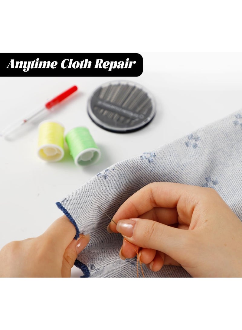 DANIM 46 Piece Sewing Kit  Compact & Complete Travel Set Sewing Kit for Beginners and Advanced with Sewing Tools Supplies Storage Case Professional Sewing Supplies Accessories - Image 5