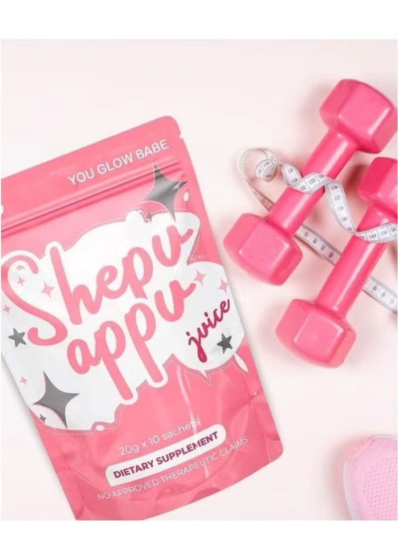 You Glow Babe Shepu Appu Juice 15g X 10 Sachets  - Image 3