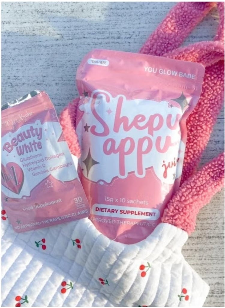 You Glow Babe Shepu Appu Juice 15g X 10 Sachets  - Image 4